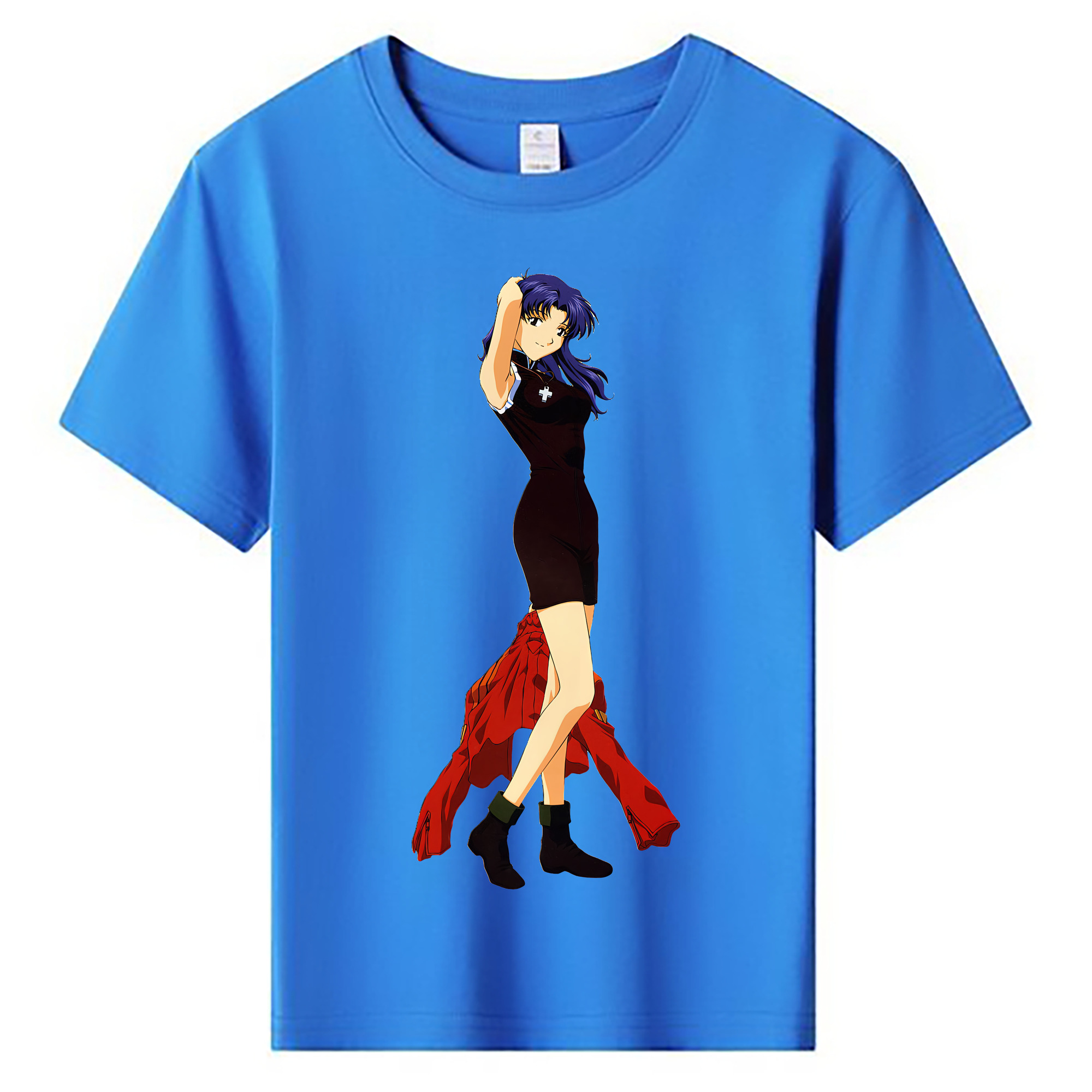 （画像用） EVA 新世紀エヴァンゲリオン 綿100％キッズTシャツ（フロントプリント）